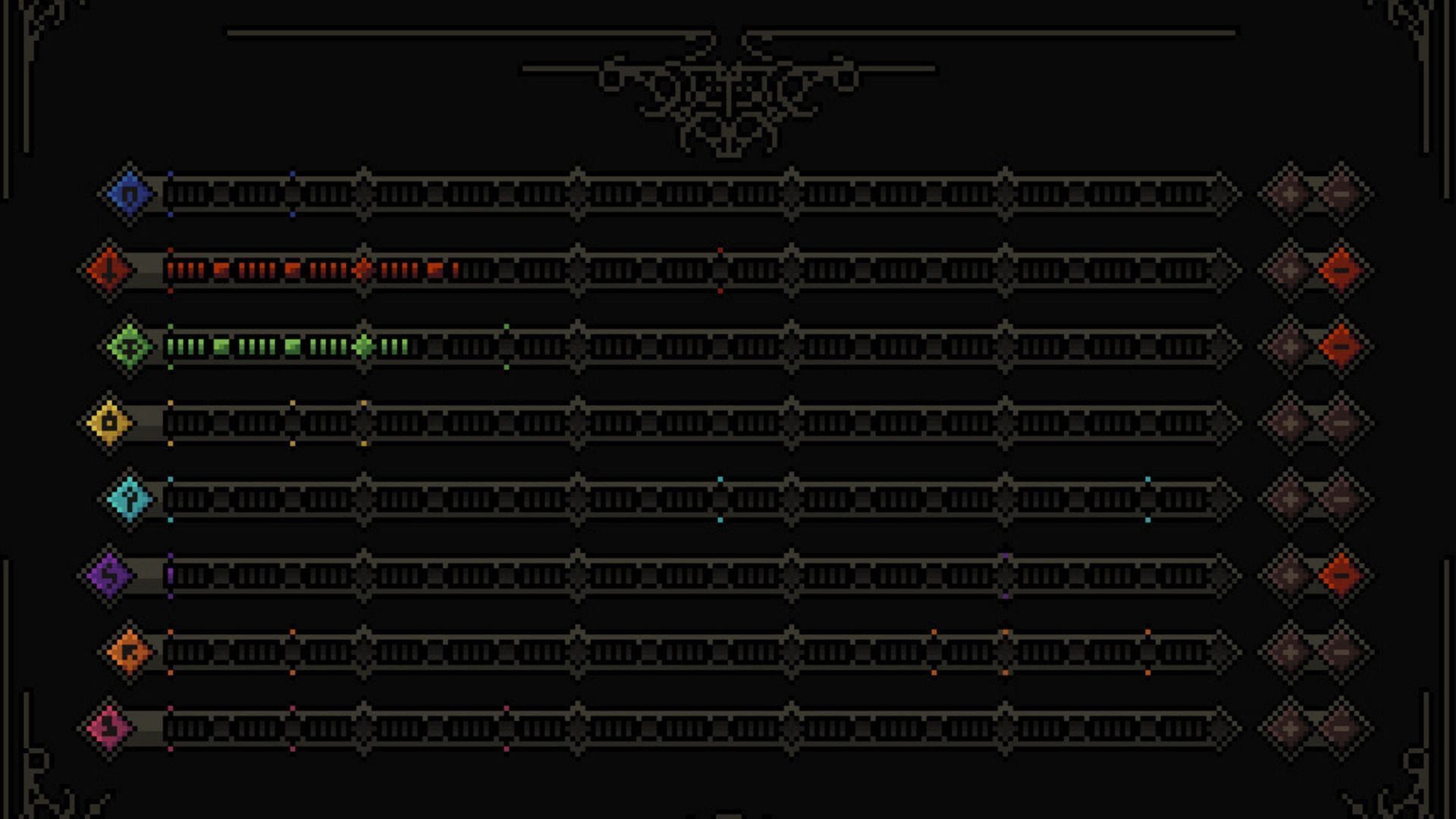 Attributes section (Image via Slormite Studios)